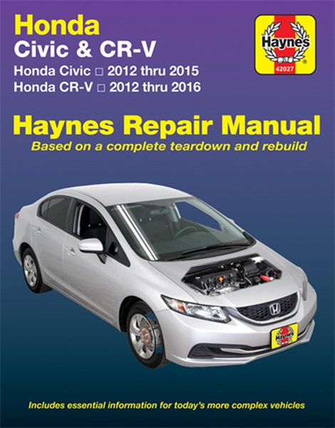 Haynes Reparasjonshåndbok, Honda Civic, CR-V HAYNES Haynes