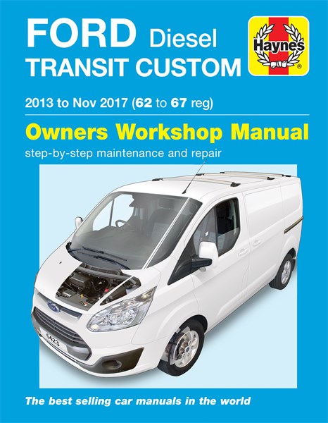 Haynes Reparasjonshåndbok, Ford Transit Custom 2013-17 HAYNES Haynes