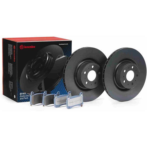 Bremsesett, Skivebremser Innvendig ventilert, Framaksel BREMBO BREMBO