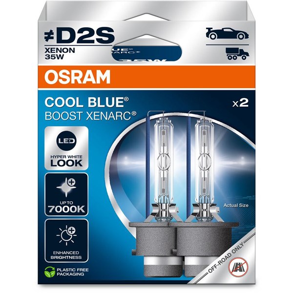 Xenonpære Osram Xenarc Cool Blue Boost D2S, P32d-2 85V OSRAM OSRAM