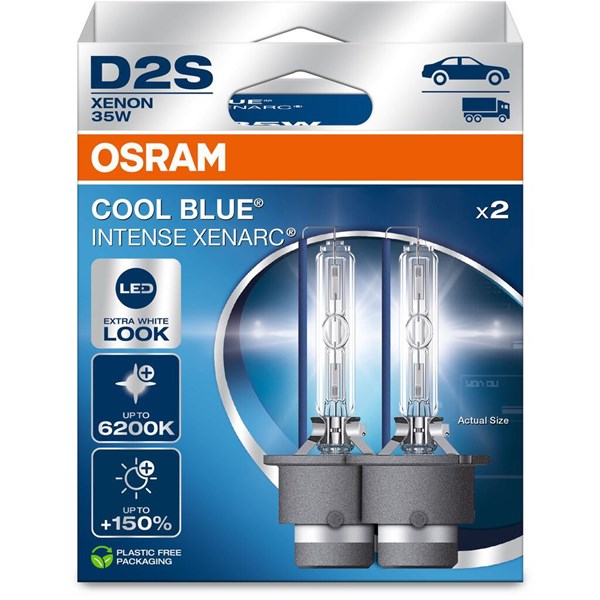 Xenonpære OSRAM XENARC COOL BLUE INTENSE D2S P32d-2 85V OSRAM OSRAM