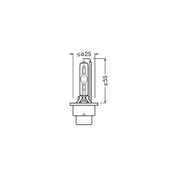 Xenonpære OSRAM XENARC COOL BLUE INTENSE D2S P32d-2 85V OSRAM OSRAM