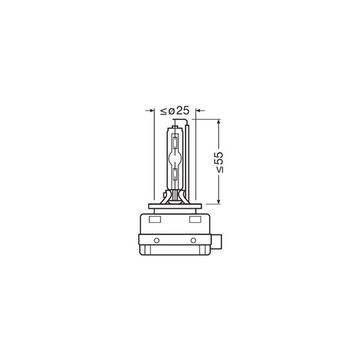 Xenonpære Osram Xenarc Cool blue boost D3s, PK32d-5 42V OSRAM OSRAM