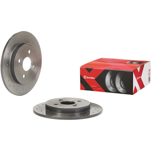 Bremseskive Full, Bakaksel BREMBO BREMBO