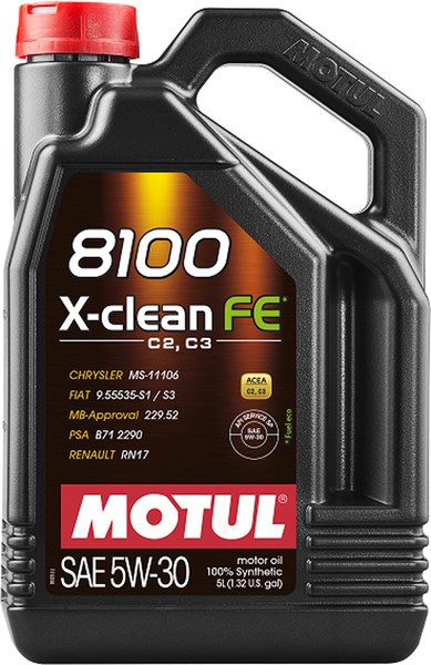 Motorolje Motul 8100 X-CLEAN FE 5W-30 C2/C3 MOTUL MOTUL