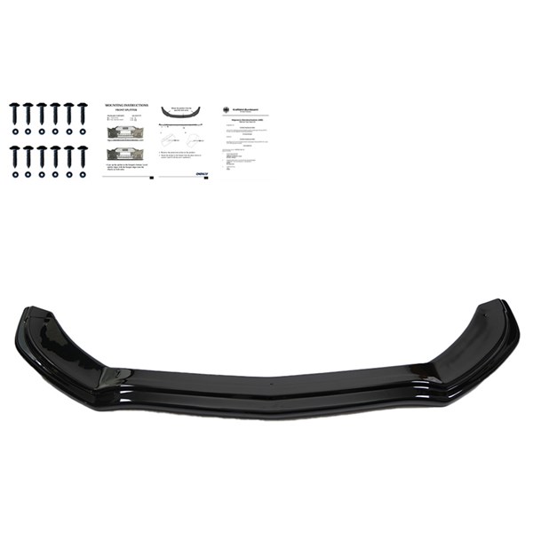 Front Spoiler Lip Merc C-Class W205 C43 AMG 16-18 OneWay