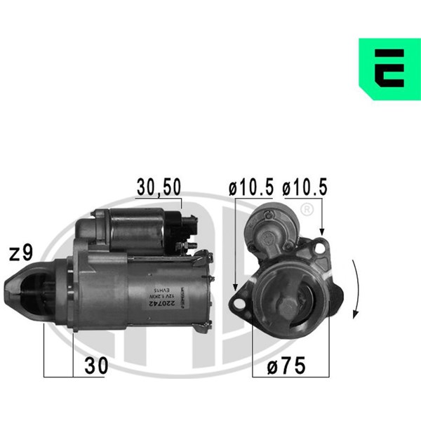 Starter 12V