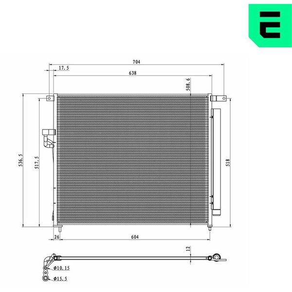 Kondensator, klimaanlegg