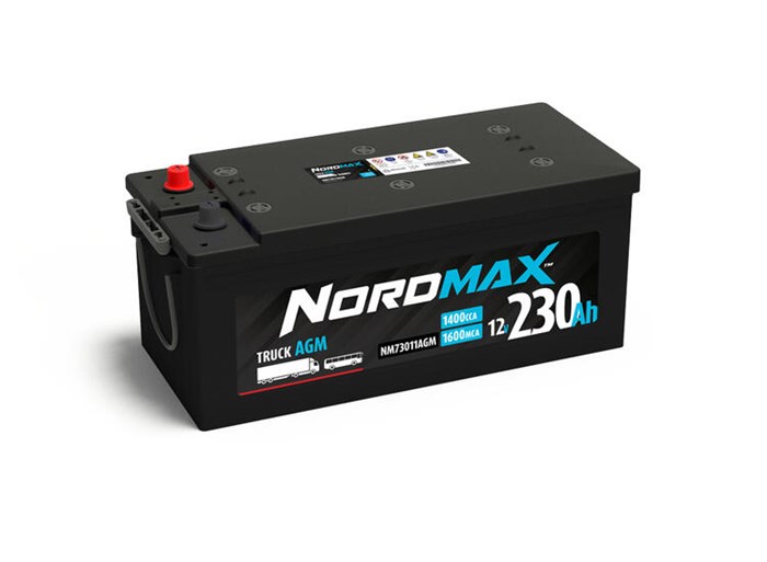 Lastebilbatteri 12V NORDMAX Nordmax