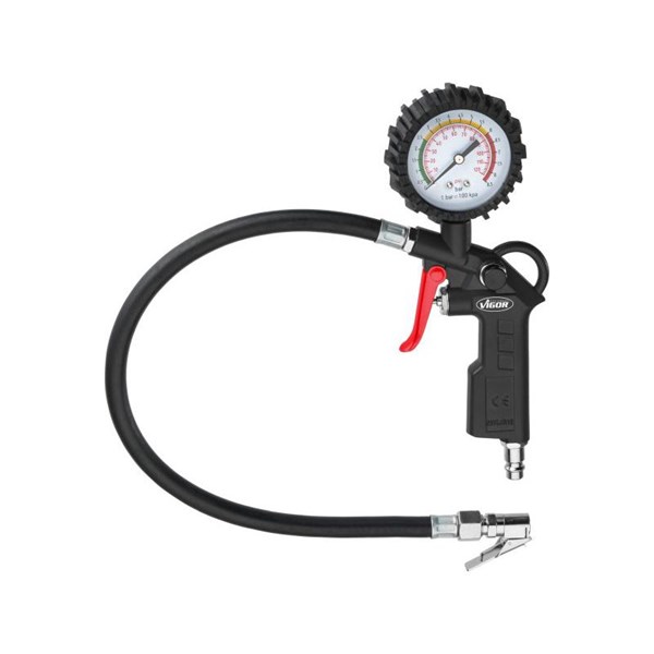 Vigor Däcktrycksprovare/-fyllare V6905 - P2120131 - 2120131