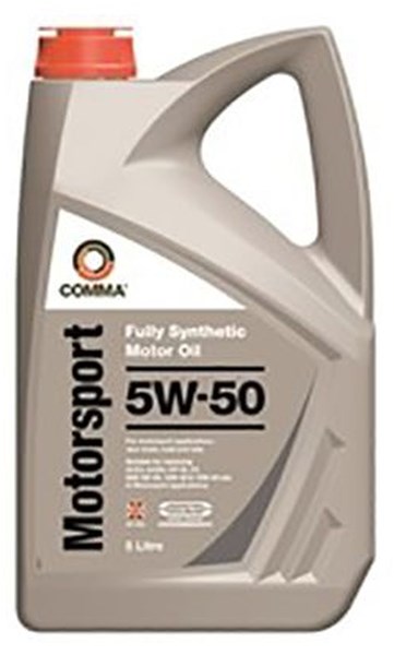 COMMA Motorolje Comma Motorsport 5W-50 5L - P2119269 - 2119269