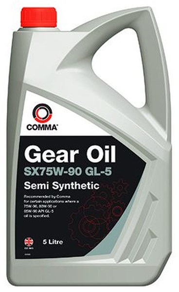 Girkasseolje Comma SX 75W-90 GL-5 5L COMMA Comma