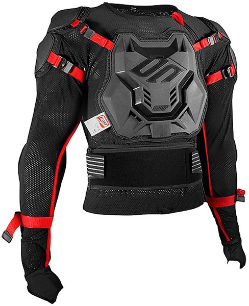 MC-trøye Shot Racing Buzer svart-rød M