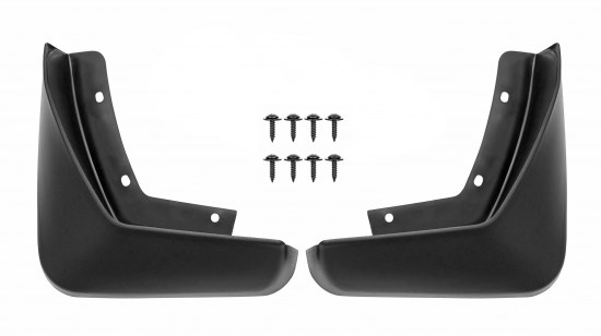 Skvettskjerm, Foran høyre, Foran venstre