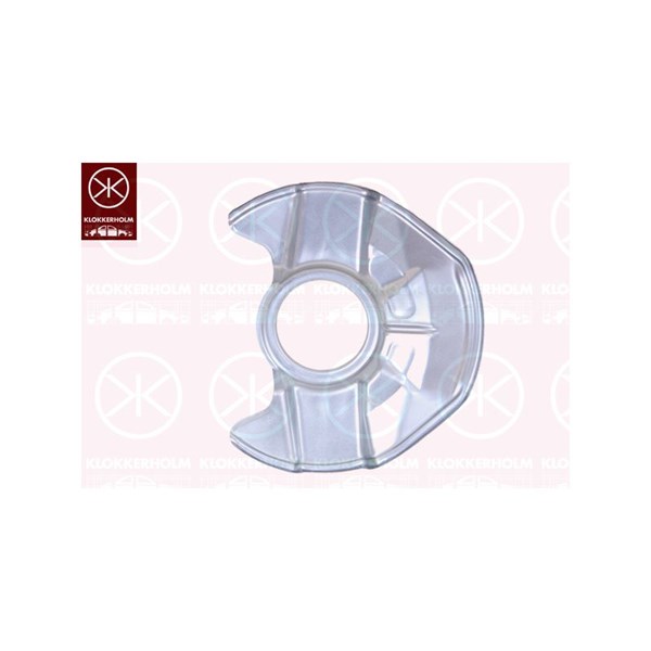 Bremseskjold, Framaksel høyre, Framaksel venstre KLOKKERHOLM KLOKKERHOLM