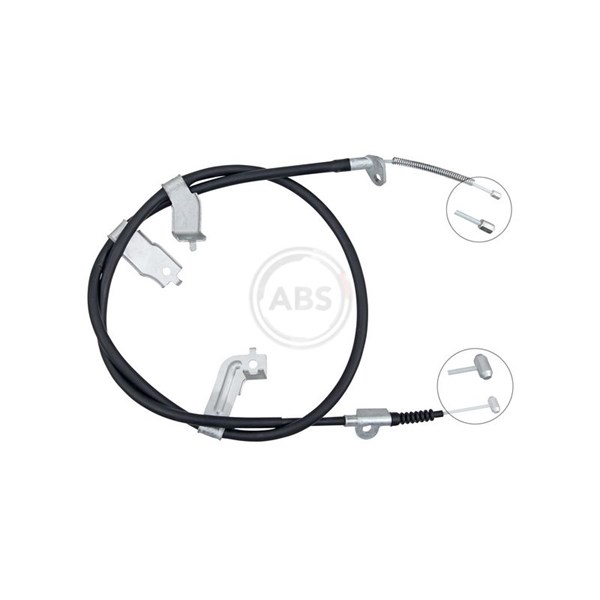 Kabel, parkeringsbremse, Høyre bak - P2147408 - nissan nv200 / evalia buss, nv200 skåp - OE 36530-JX00A