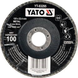 Flapdisc Lamellskive 125 mm P100 type 29 YATO Yato
