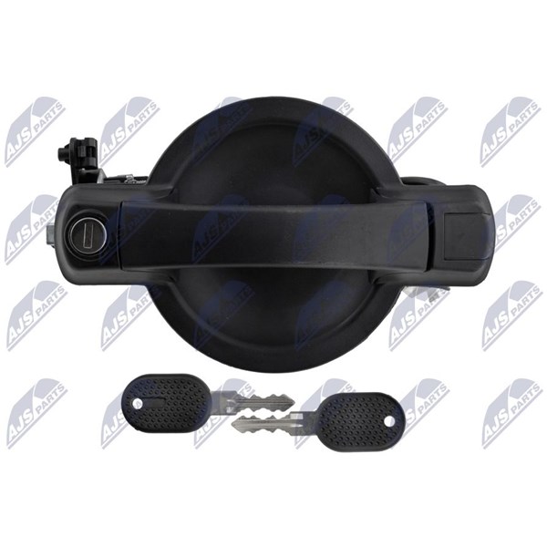 NTY Dørhåndtak, Kjøretøy bakdør - P2165056 - fiat doblo minibus, minivan, doblo skåp/stor limousine - OE 735309964