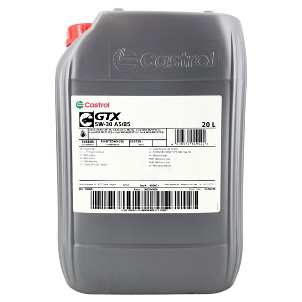 Motorolje Castrol GTX A5/B5 5W-30 CASTROL EDGE 5W-30 C3 CASTROL