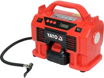 Batteridrevet luftkompressor 18V 11bar 12l/min YATO Yato