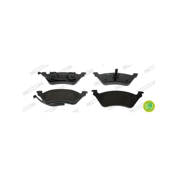 Bremseklosser sett, Bakaksel FERODO Premier eco friction FERODO