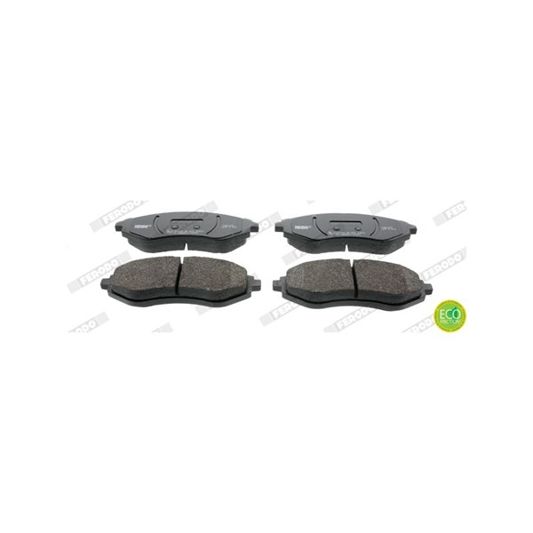 Bremseklosser sett, Framaksel FERODO Premier eco friction FERODO