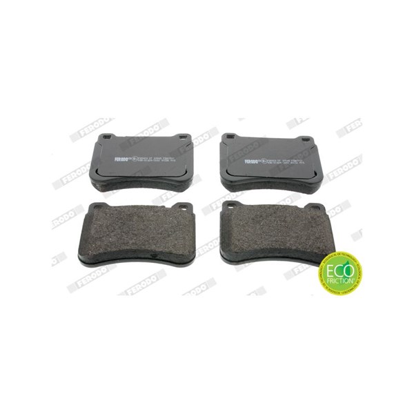 Bremseklosser sett, Framaksel FERODO Premier eco friction FERODO