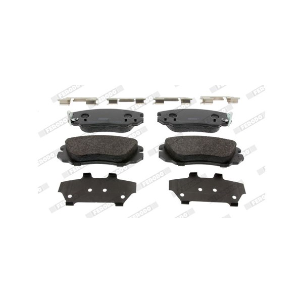 Bremseklosser sett, Framaksel FERODO Premier eco friction FERODO