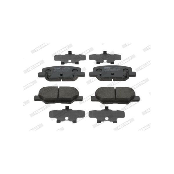 Bremseklosser sett, Bakaksel FERODO Premier eco friction FERODO