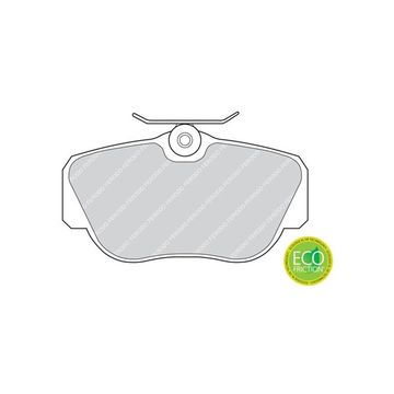 Bremseklosser sett, Framaksel FERODO Premier eco friction FERODO