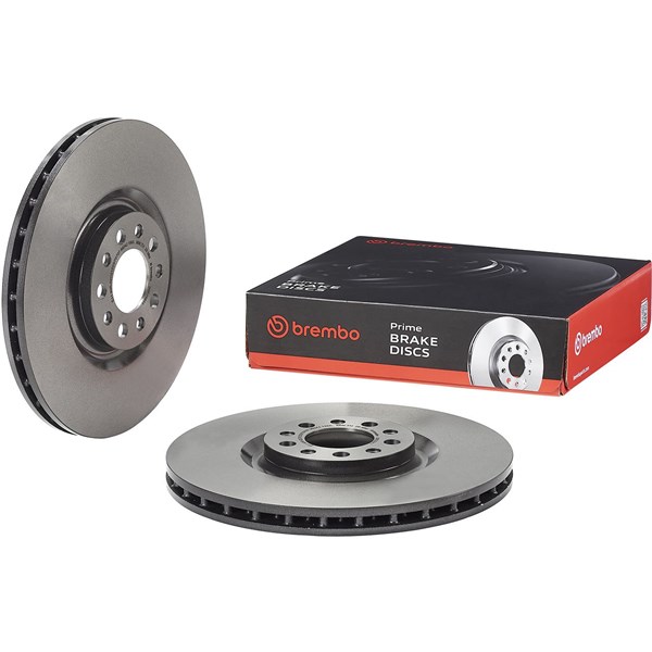 Bremseskive Innvendig ventilert, Framaksel BREMBO BREMBO