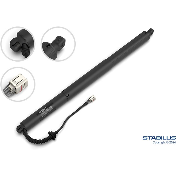 Elektrisk bakluke, på begge sider STABILUS //  inter-stopâ® STABILUS