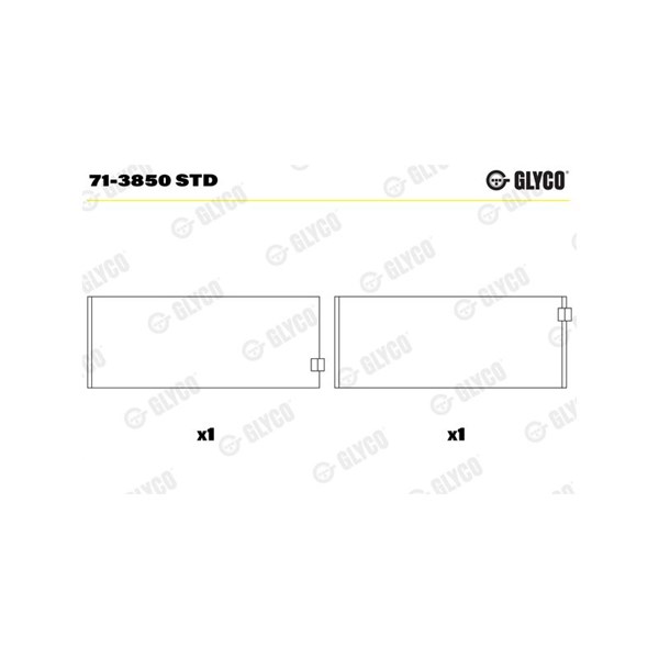 Stempelstanglager GLYCO GLYCO