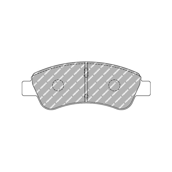 Bremseklosser sett Ventilert, Framaksel, Bakaksel FERODO RACING FERODO RACING