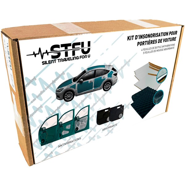 Dr Artex dørsett STFU lyddempingskit, 9 deler AUTOSTYLE AutoStyle