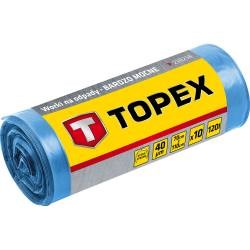 Tunge søppelsekker 120 L 10 stk TOPEX TOPEX