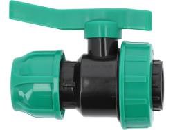 Kuleventil 25 mm x 3/4" PP FLO Flo