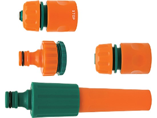 Slangesett 4 deler med kranadapter 1/2" & 3/4" FLO Flo