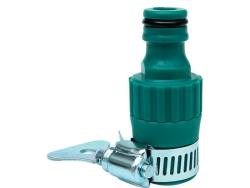 Kranadapter 1/2" gummi+klamme FLO Flo
