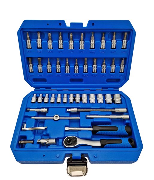 Verktøysett 1/4" 38 deler