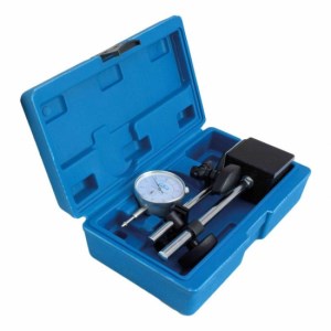 Måleur med magnetfot i etui