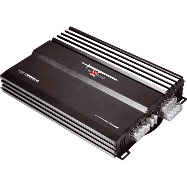 Forsterker Excalibur X500.4 – 4-kanals – 2000W – Svart EXCALIBUR Excalibur