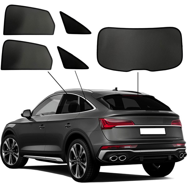 Solskjerm Audi Q5 Sportback (FYT), Bak SUNCLIP SunClip