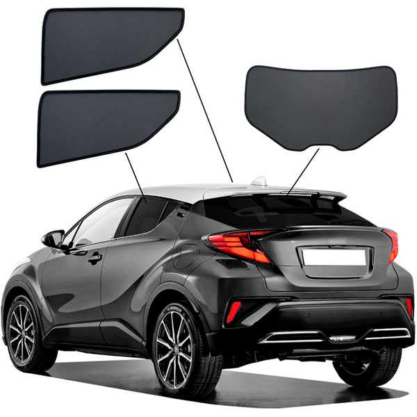 Solskjerm Toyota C-HR (X1), Bak SUNCLIP SunClip