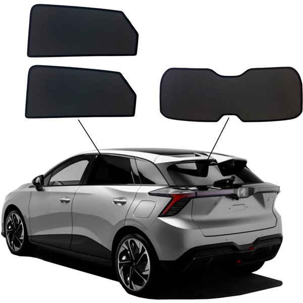 Solskjerm MG 4 (EV), Bak SUNCLIP SunClip