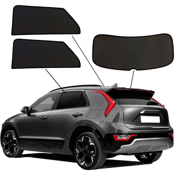 Solskjerm Kia Niro II (SG2), Bak SUNCLIP SunClip