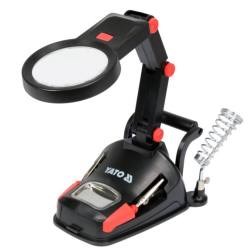 Loddestativ med LED-lampe YATO Yato