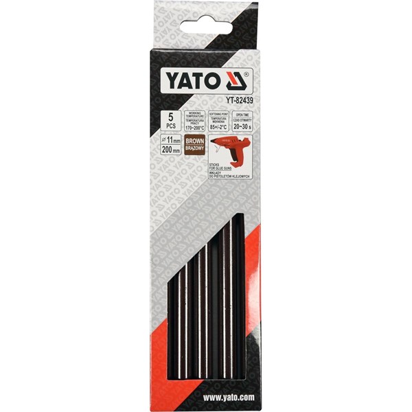 Limstifter 5 stk brune YATO - 2253076