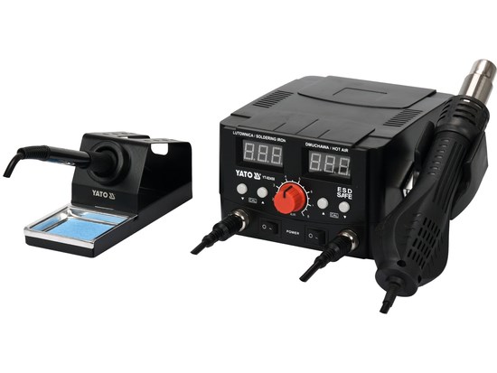 Lodde­stasjon med varmluft YATO Yato