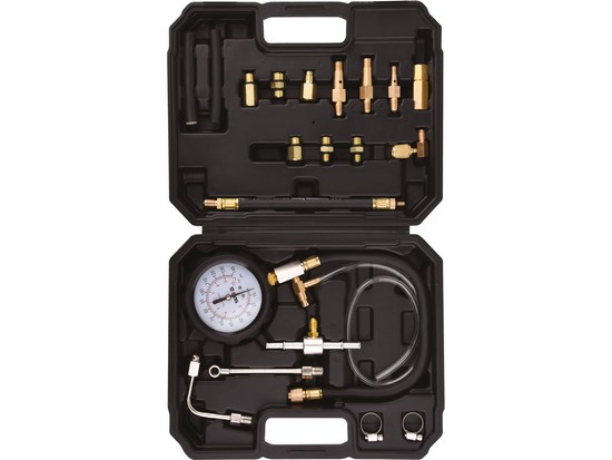 Drivstofftrykktester – sett for bensin og diesel YATO Yato